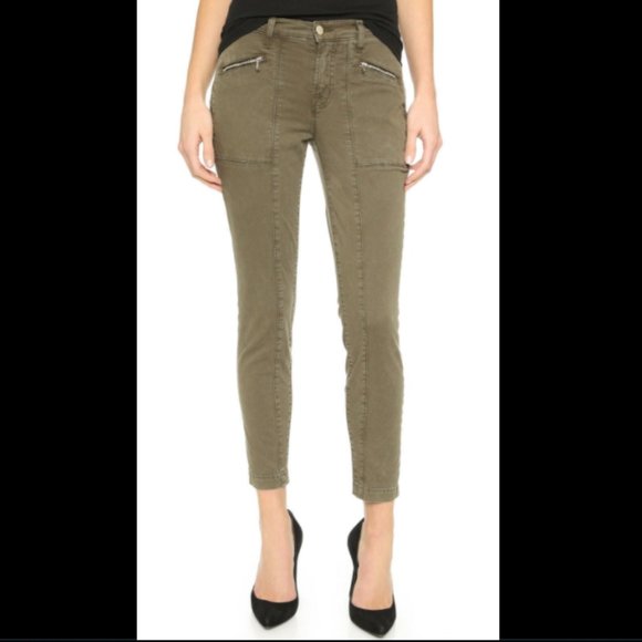 J Brand Utility Zip Moto Army Skinny Ankle Pant - Picture 11 of 13